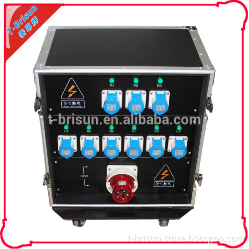 9 way channel power distribution box with 5pin input